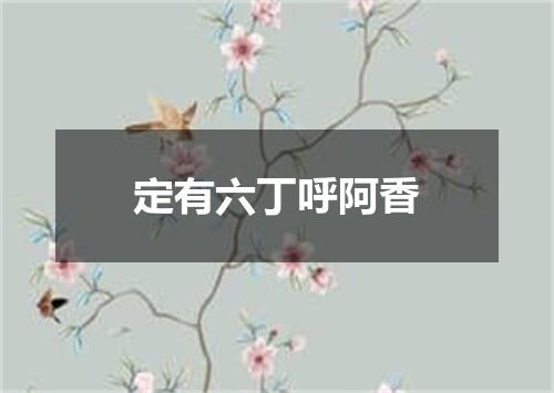 定有六丁呼阿香