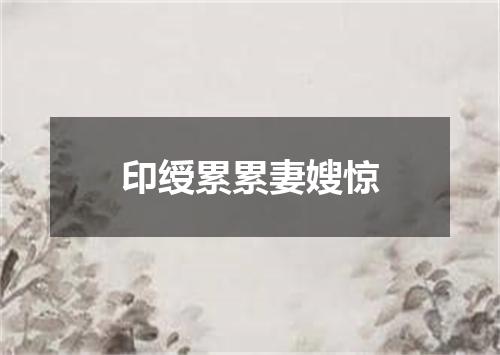 印绶累累妻嫂惊
