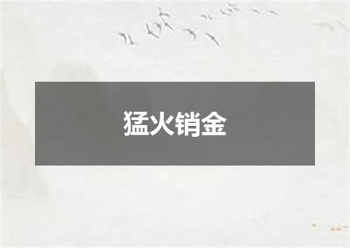 猛火销金
