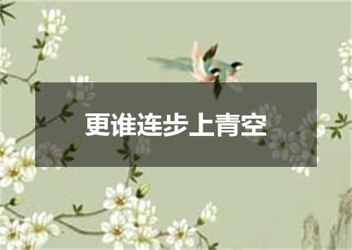 更谁连步上青空