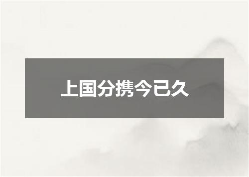 上国分携今已久