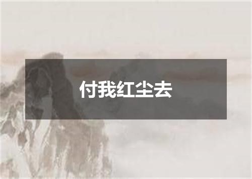 付我红尘去
