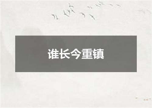 谁长今重镇