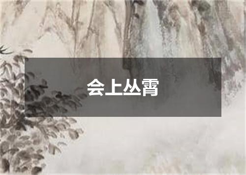 会上丛霄