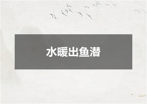 水暖出鱼潜