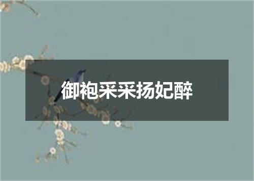 御袍采采扬妃醉