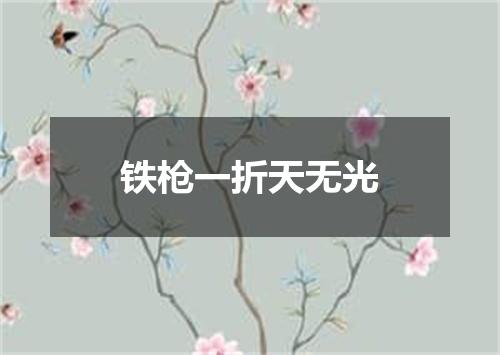 铁枪一折天无光