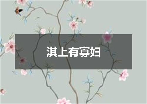 淇上有寡妇