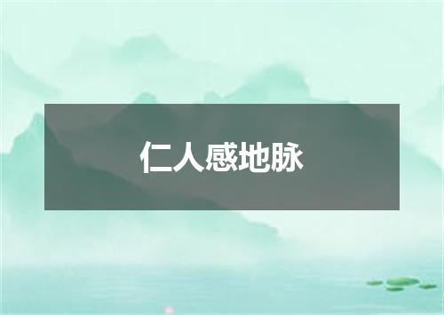 仁人感地脉