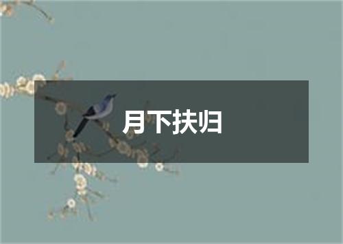 月下扶归