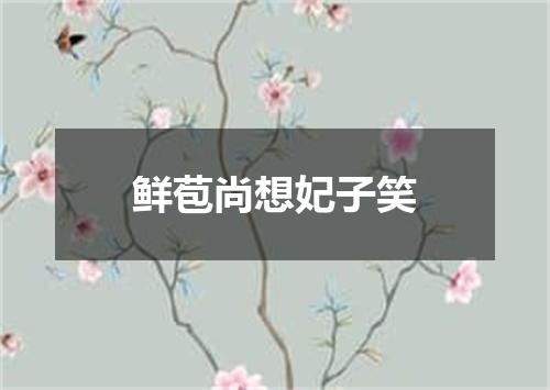 鲜苞尚想妃子笑