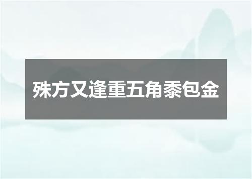 殊方又逢重五角黍包金