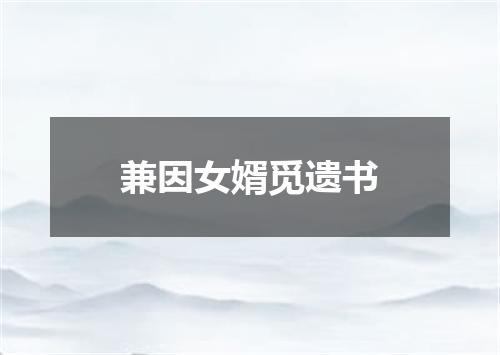 兼因女婿觅遗书