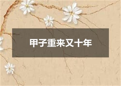 甲子重来又十年