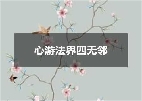 心游法界四无邻