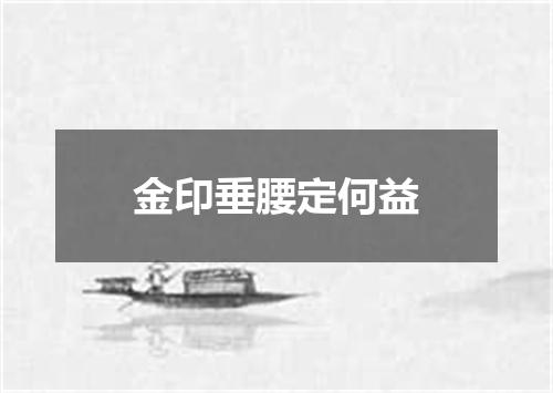 金印垂腰定何益