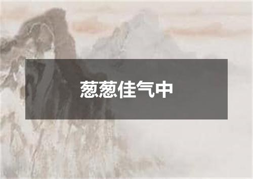 葱葱佳气中