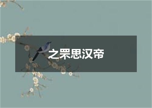 之罘思汉帝