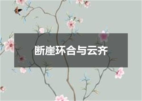 断崖环合与云齐