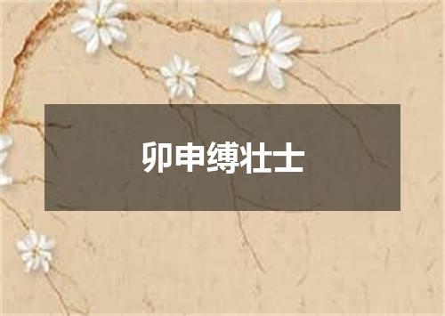 卯申缚壮士