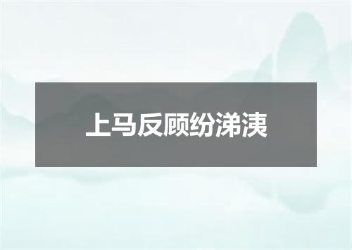 上马反顾纷涕洟