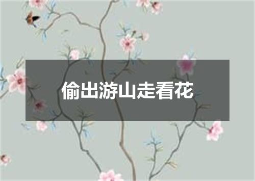 偷出游山走看花