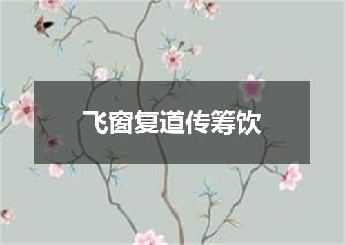 飞窗复道传筹饮