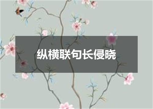 纵横联句长侵晓