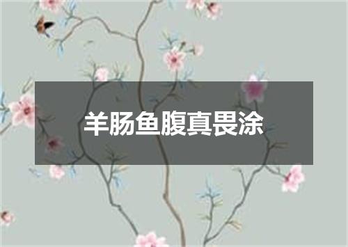 羊肠鱼腹真畏涂