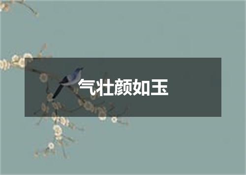 气壮颜如玉