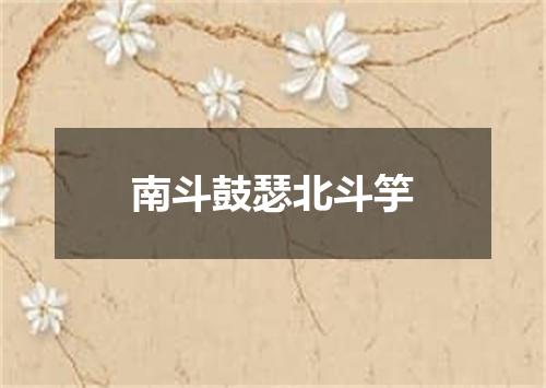 南斗鼓瑟北斗竽