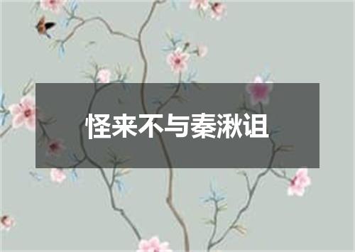 怪来不与秦湫诅