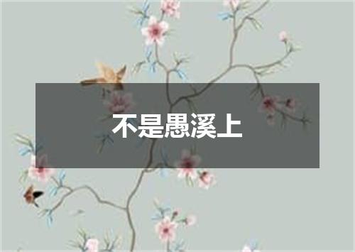 不是愚溪上