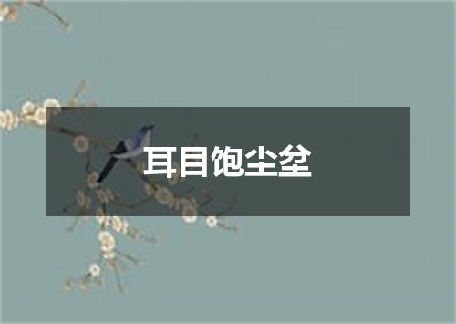 耳目饱尘坌