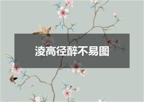 淩高径醉不易图