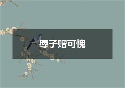 辱子赠可愧