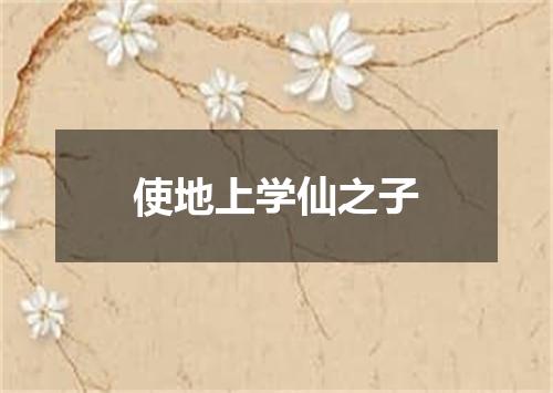 使地上学仙之子