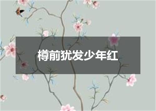 樽前犹发少年红