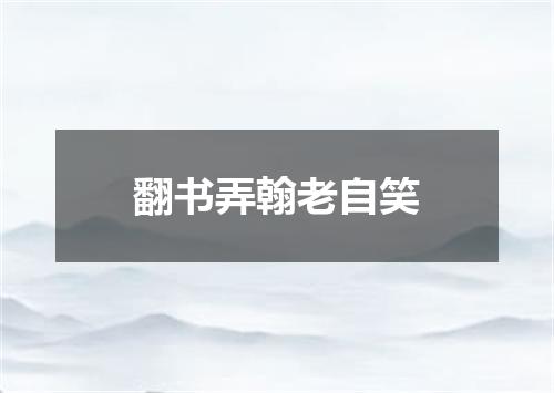 翻书弄翰老自笑