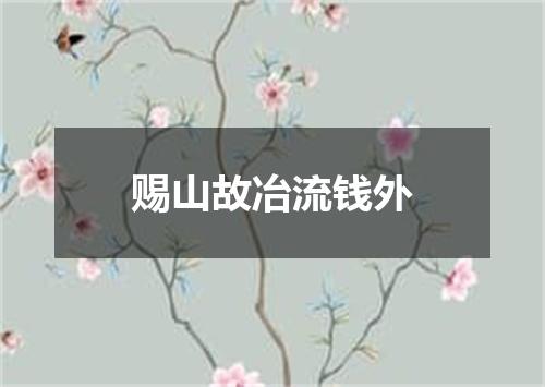 赐山故冶流钱外
