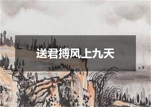送君搏风上九天