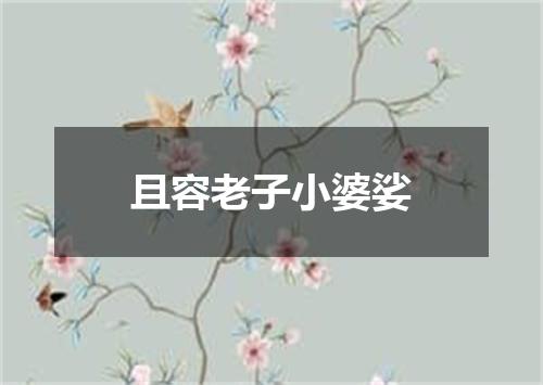 且容老子小婆娑