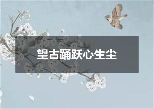 望古踊跃心生尘