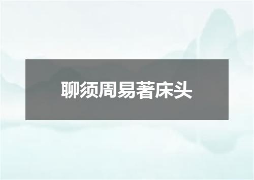 聊须周易著床头