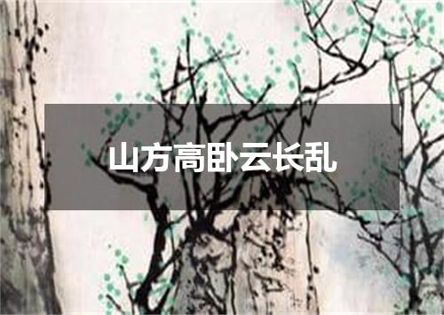 山方高卧云长乱