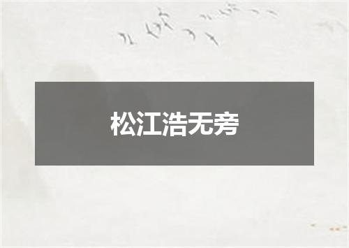 松江浩无旁