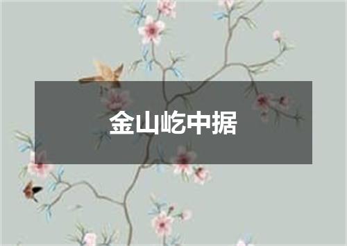 金山屹中据