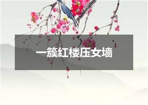 一簇红楼压女墙