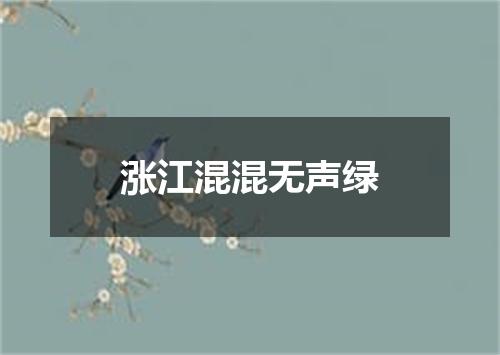 涨江混混无声绿