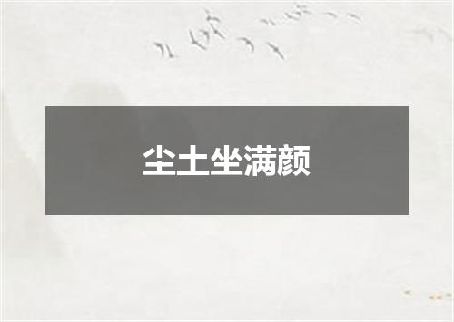 尘土坐满颜
